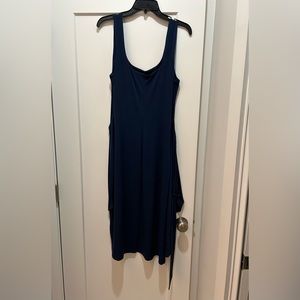 Express wrap dress Navy blue